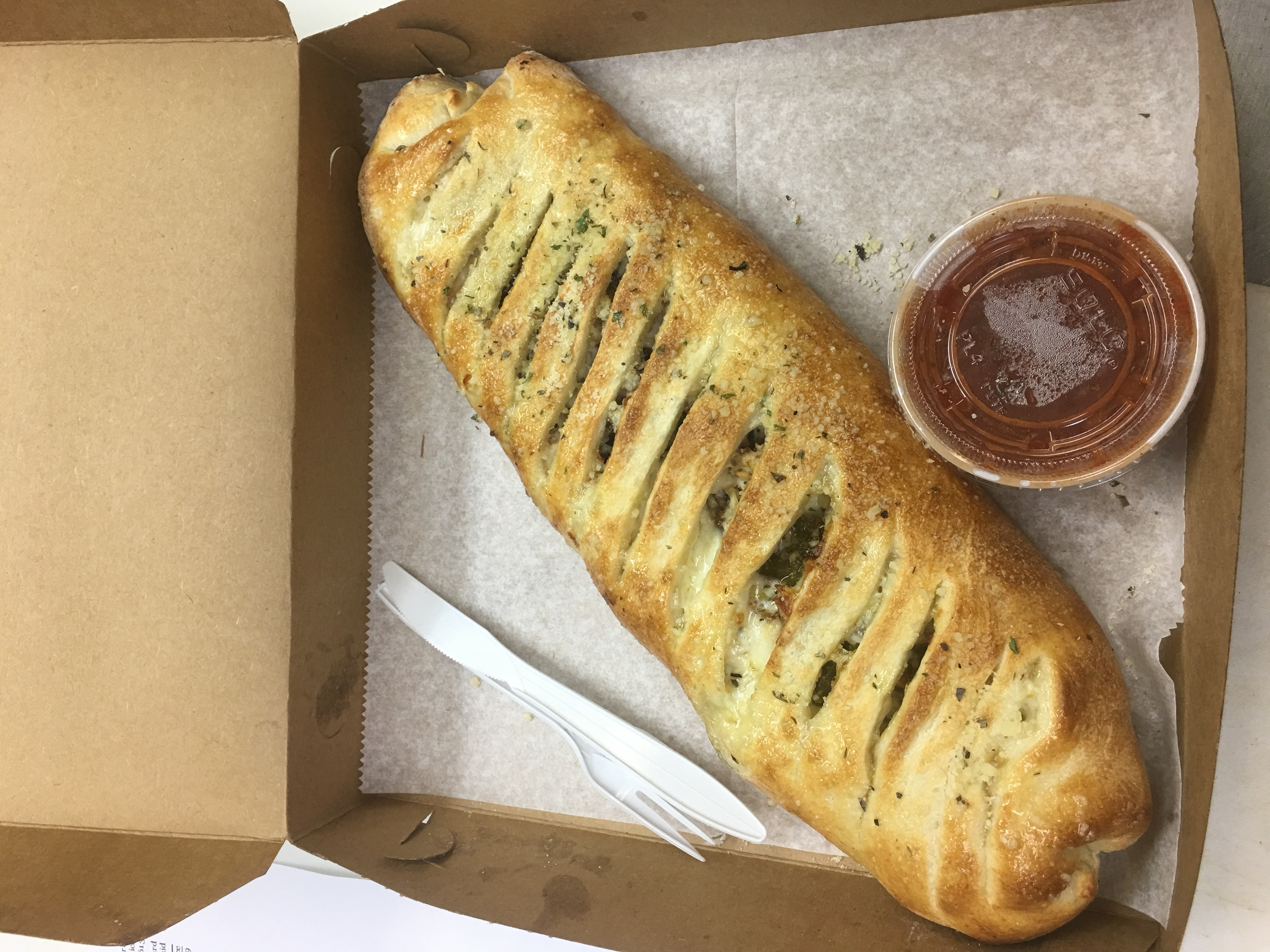 Order Build Your Own Stromboli food online from Sal’s NY Slice Pizzeria store, Virginia Beach on bringmethat.com