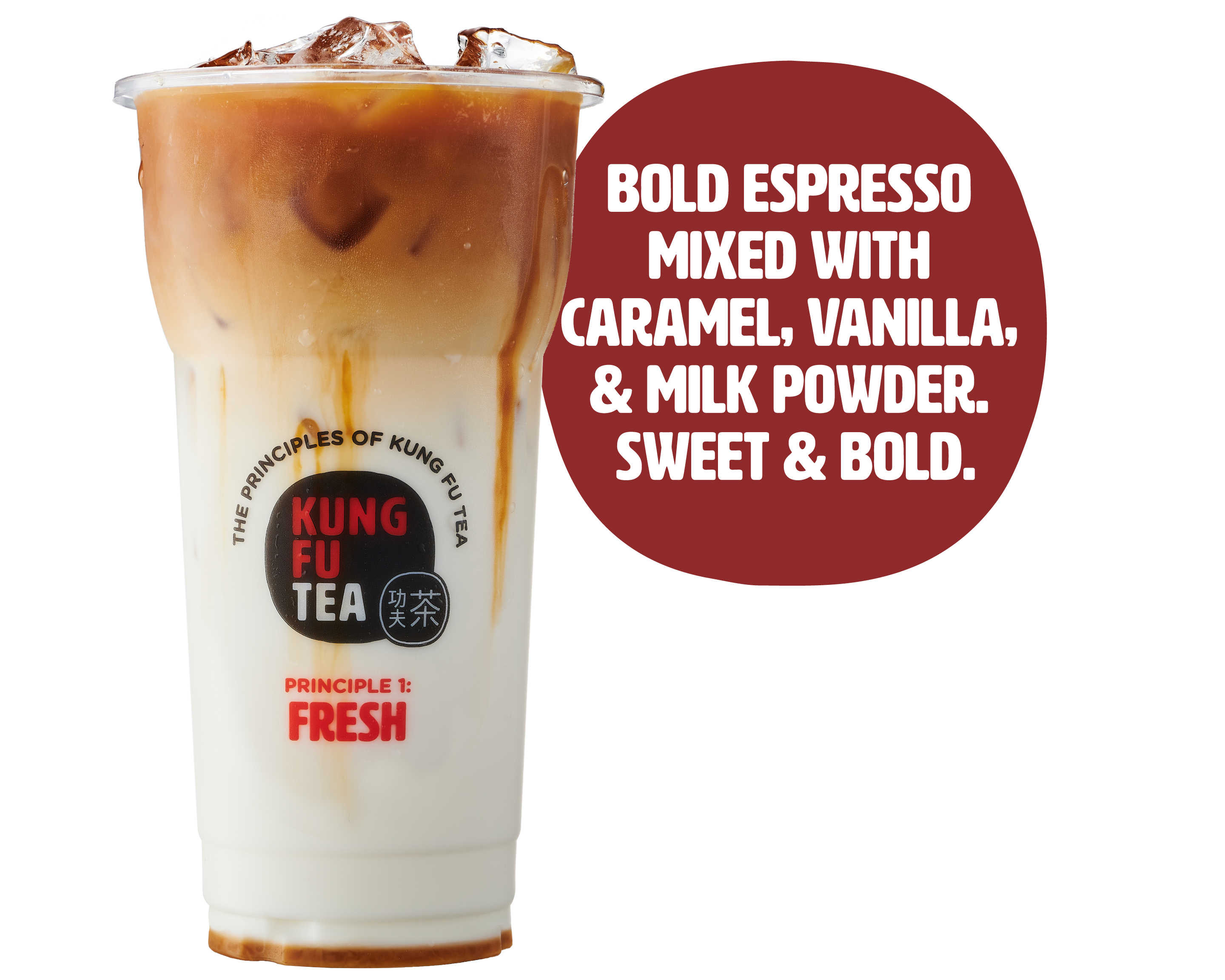 Order Caramel Macchiato food online from Kung Fu Tea store, Cleveland on bringmethat.com
