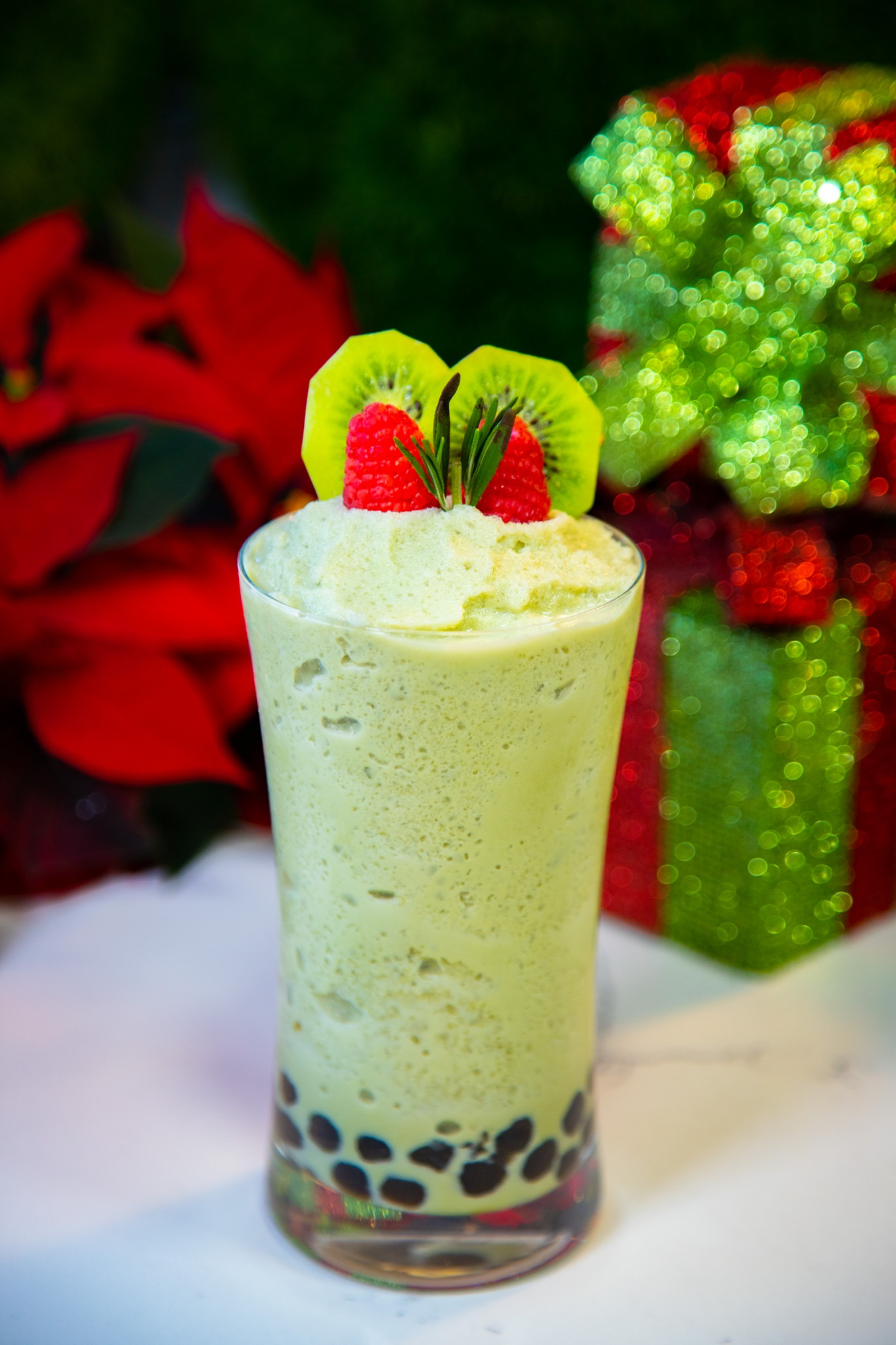 Order Green Tea Smoothie food online from Chao phra ya thai store, Herndon on bringmethat.com