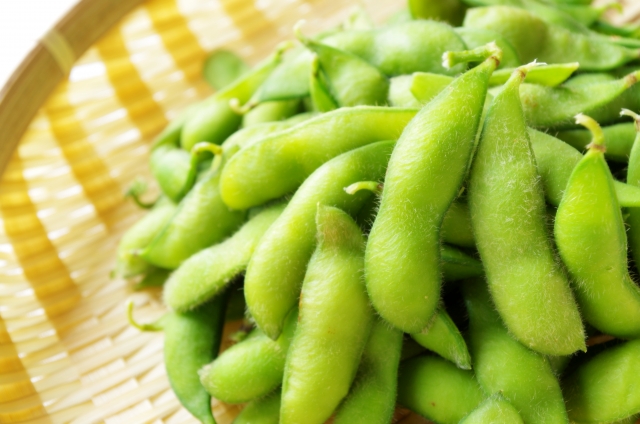 Order Edamame food online from Musashi Exotic Japanese Cuisine store, Feasterville-Trevose on bringmethat.com