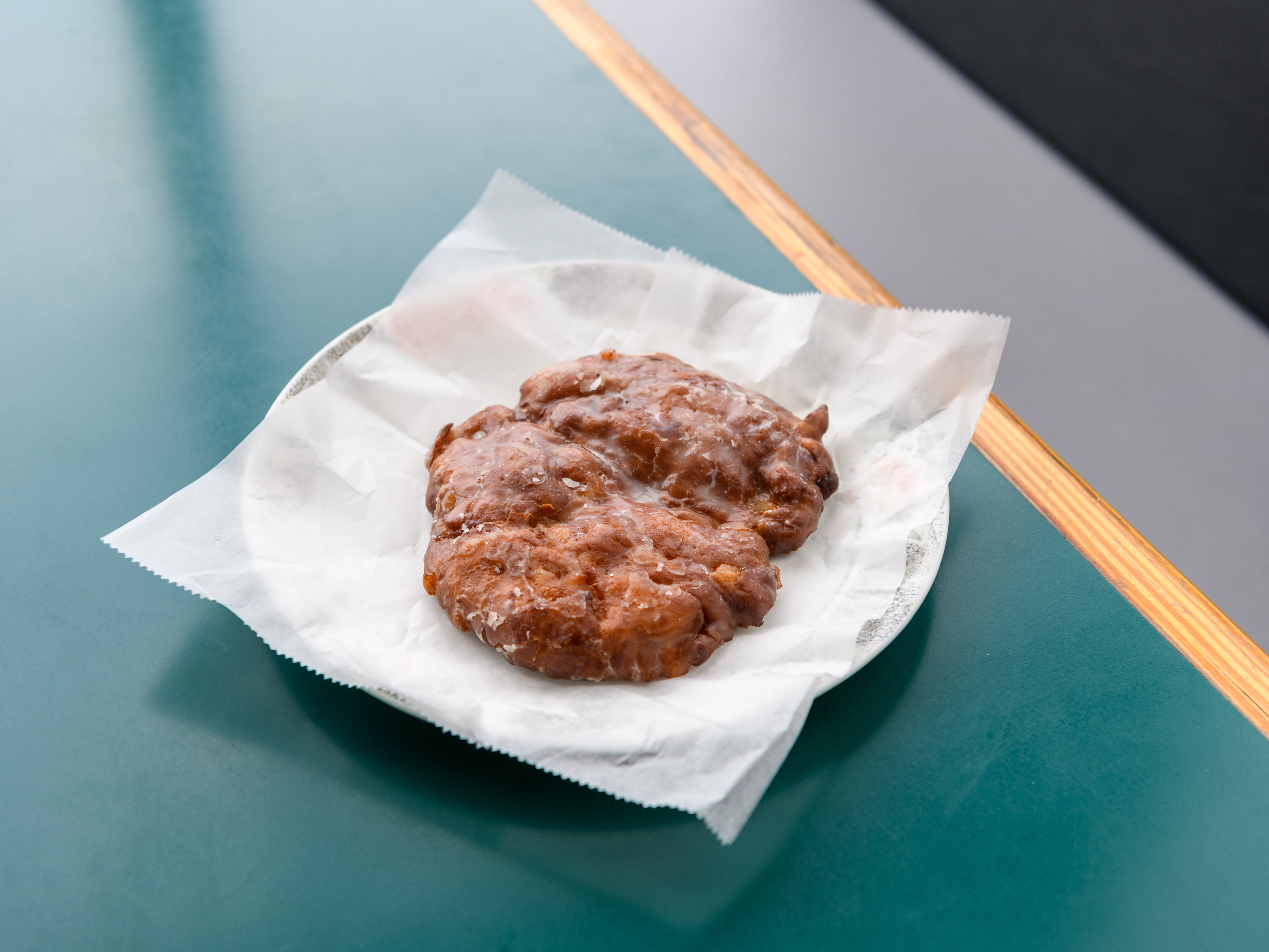 Order Apple Fritter Donut food online from Donut King store, Norman on bringmethat.com