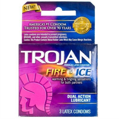 Order Trojan Fire & Ice 3 Pack food online from 7-Eleven store, Cleveland on bringmethat.com