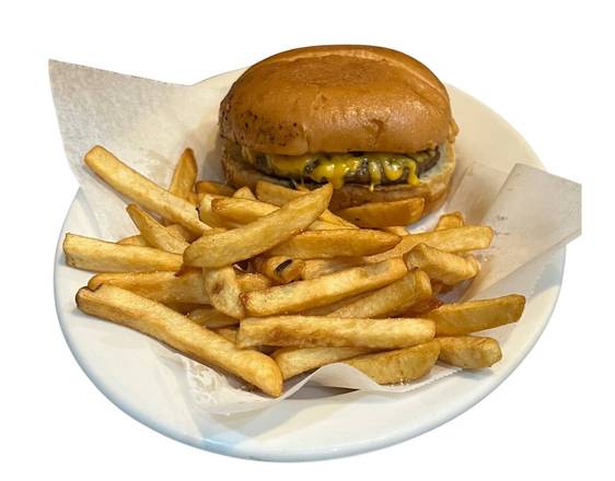 Order Cheeseburger food online from El Bracero Bar & Grill store, San Antonio on bringmethat.com