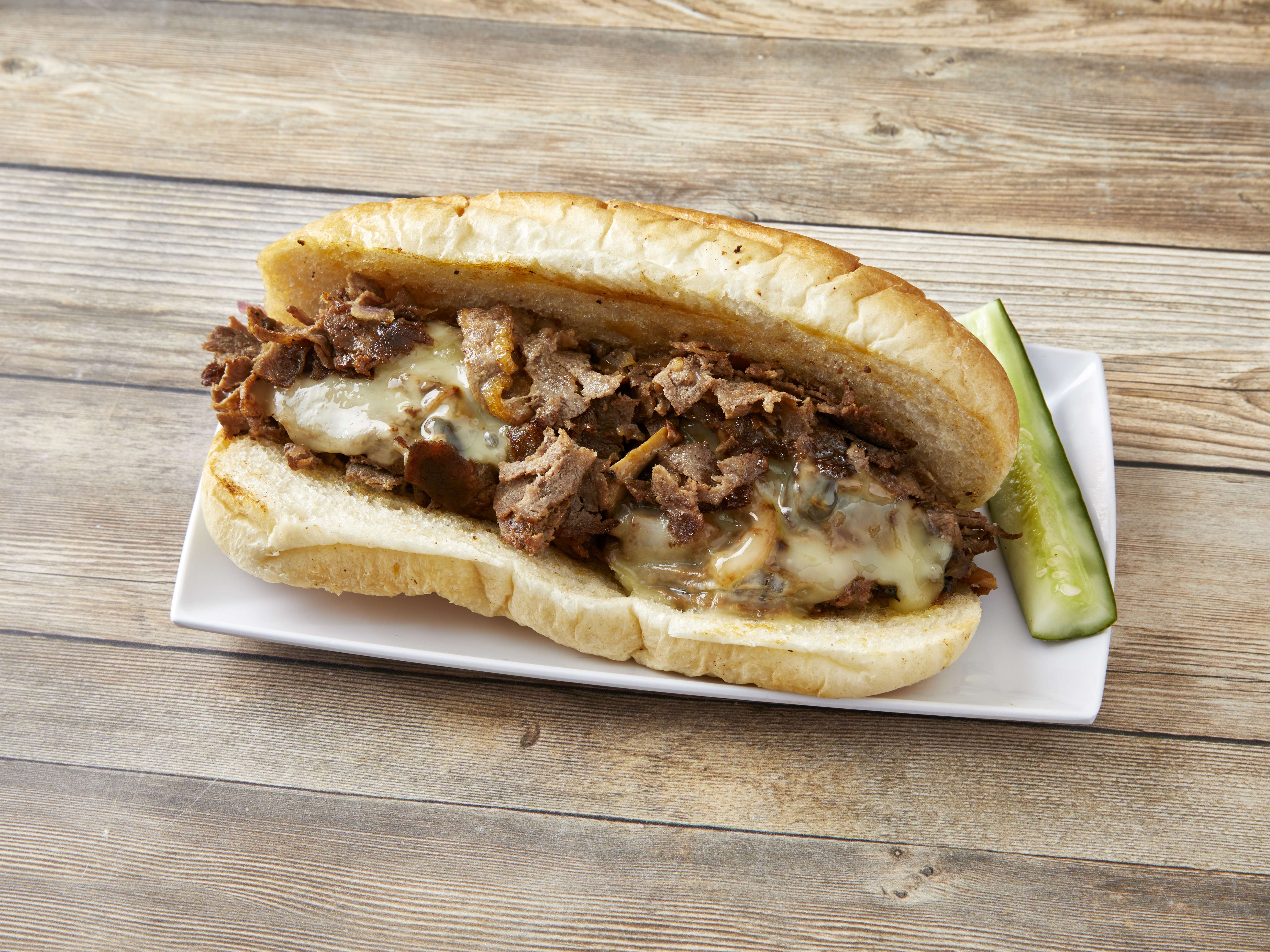 Order BB Famous Cheesesteak food online from Bread Basket Deli store, Madison Heights on bringmethat.com