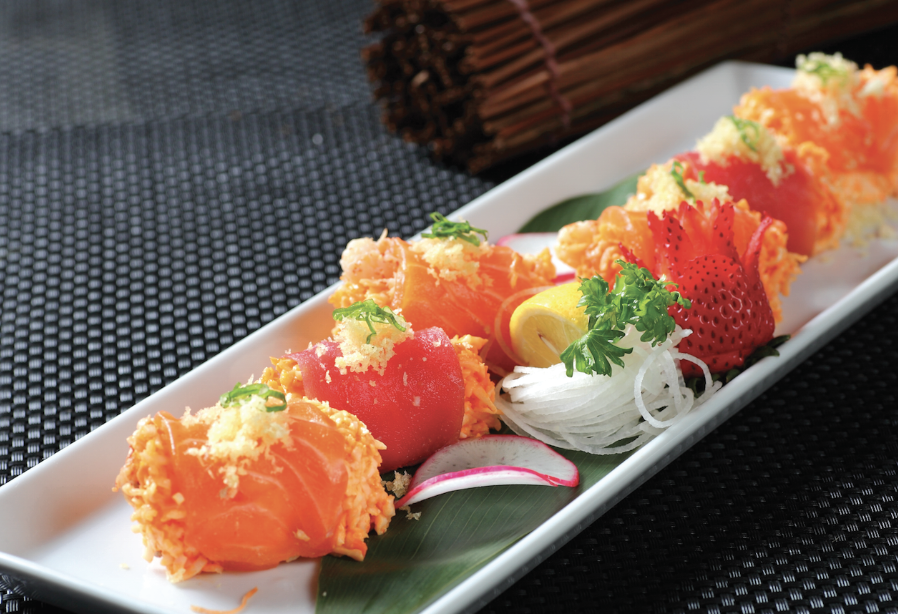 Order Sushi Blossom food online from Asahi Japanese Restaurant & Sushi Bar store, Granada Hills on bringmethat.com