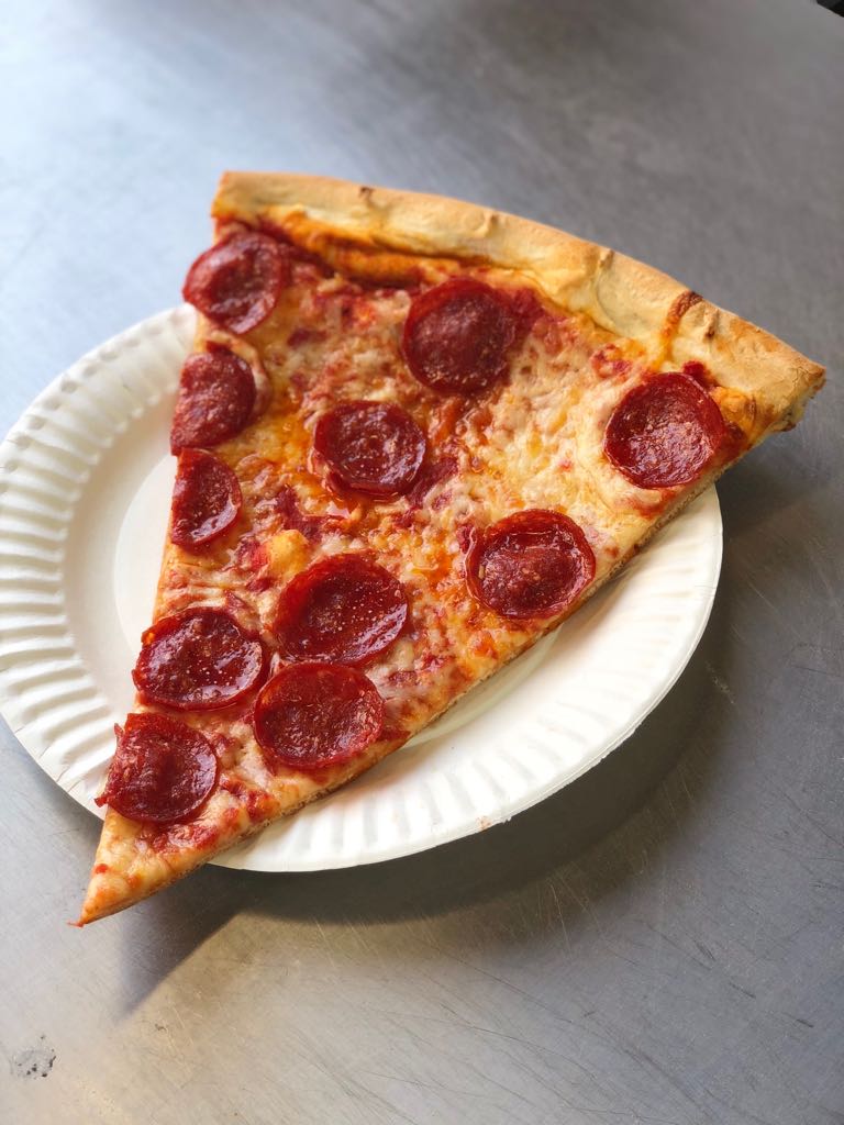 Order 1 Topping Slice food online from Pepo's Pizza store, New York on bringmethat.com