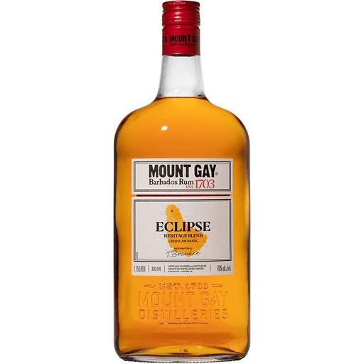 Order Mount Gay Eclipse Heritage Blend Rum (1.75 LTR) 13262 food online from Bevmo! store, Simi Valley on bringmethat.com