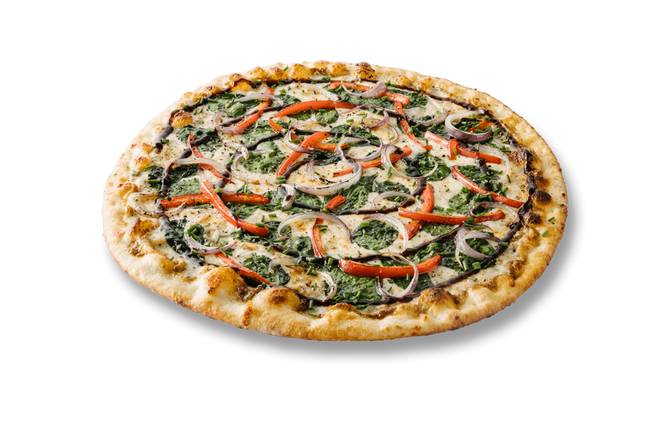 Order 18" Pesto Veggie food online from ZaLat Pizza store, Arlington on bringmethat.com