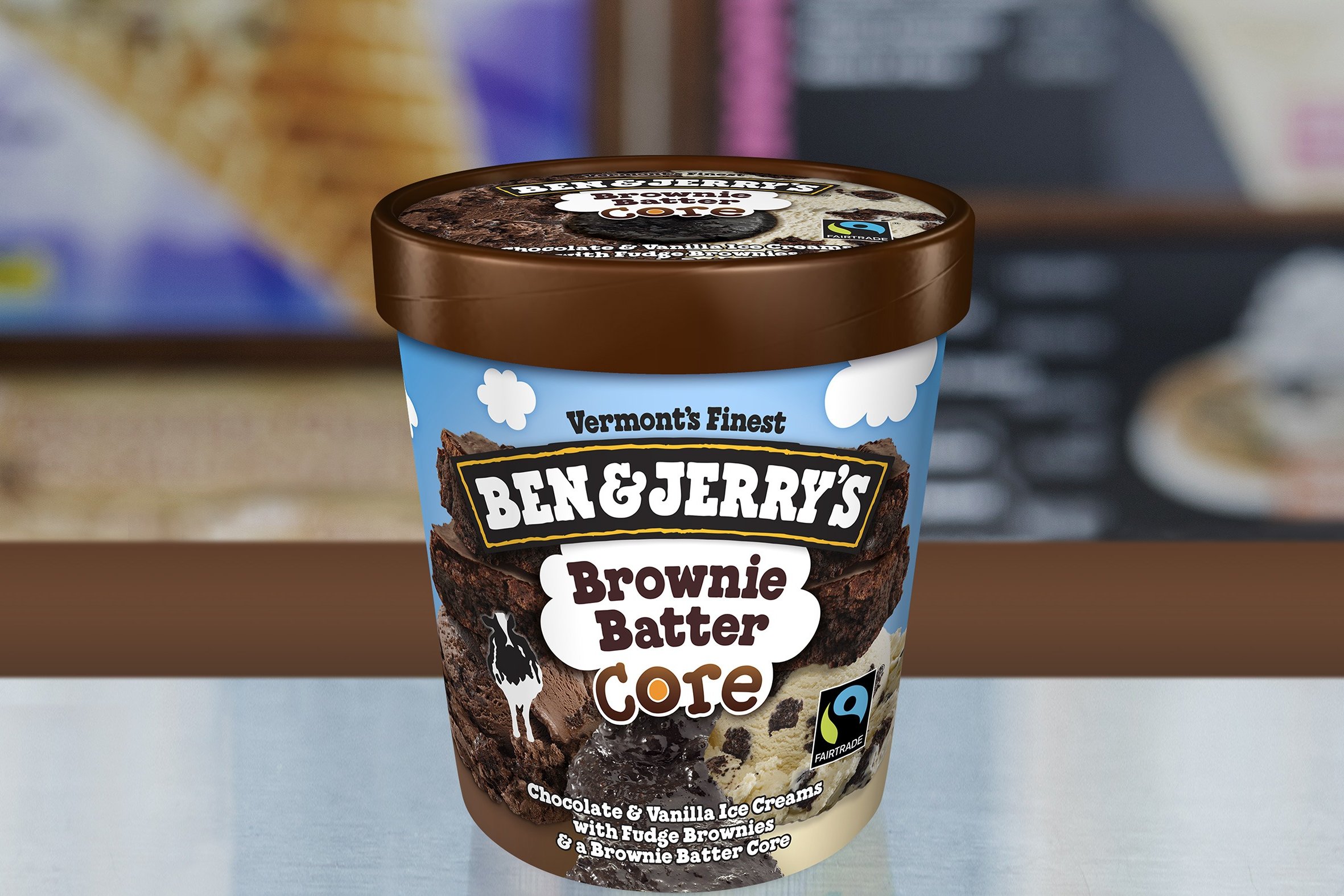 Order Brownie Batter Core food online from Ben & Jerry's store, Plano on bringmethat.com