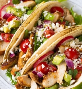 Order Chicken Tacos food online from Ryfe store, Atlantic City on bringmethat.com