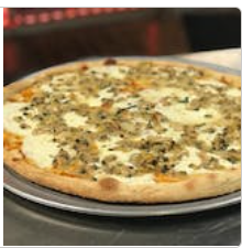 Order White Clam Pie food online from Casa Nino Pizza Bar store, Staten Island on bringmethat.com