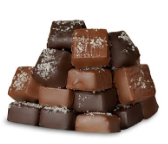 Order Milk Chocolate Sea Salt Caramel (1 lb.) food online from South Bend Chocolate Company store, Indianapolis on bringmethat.com