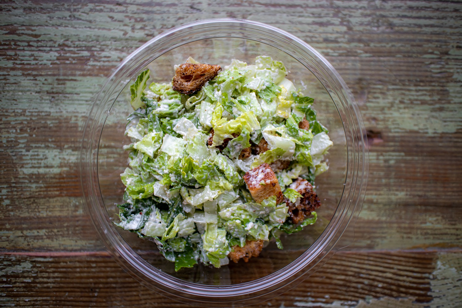 Order Chopped VBC Caesar food online from Village Bakery & Cafe store, Victor on bringmethat.com