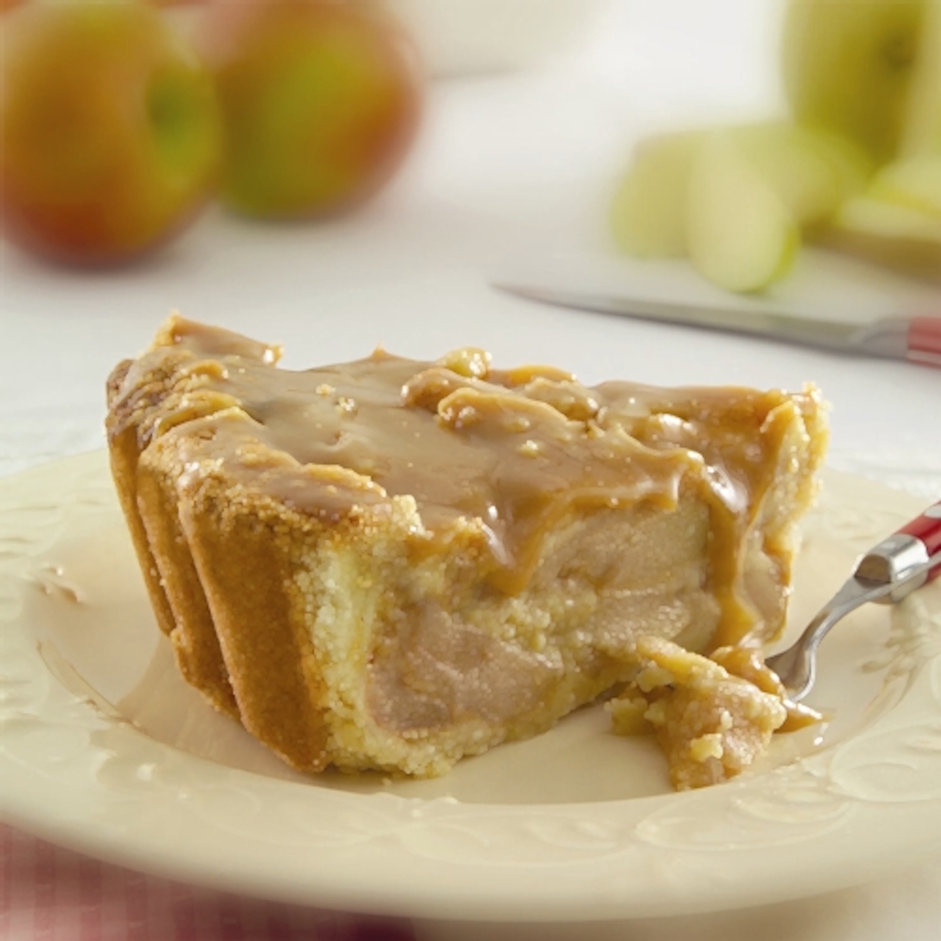 Order Caramel Apple Cake food online from Fellini Cafe Of Media store, Media on bringmethat.com