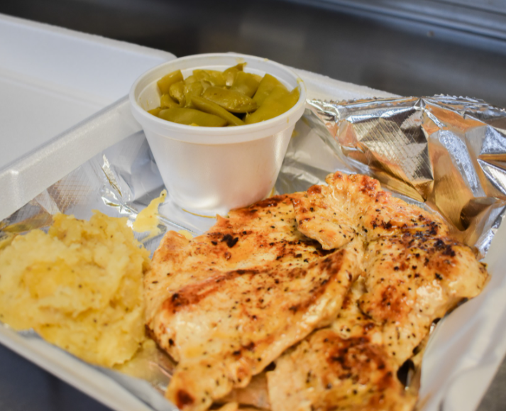 Order Grilled Chicken(2 Sides) food online from Hot Rodz Diner Terrell store, Terrell on bringmethat.com
