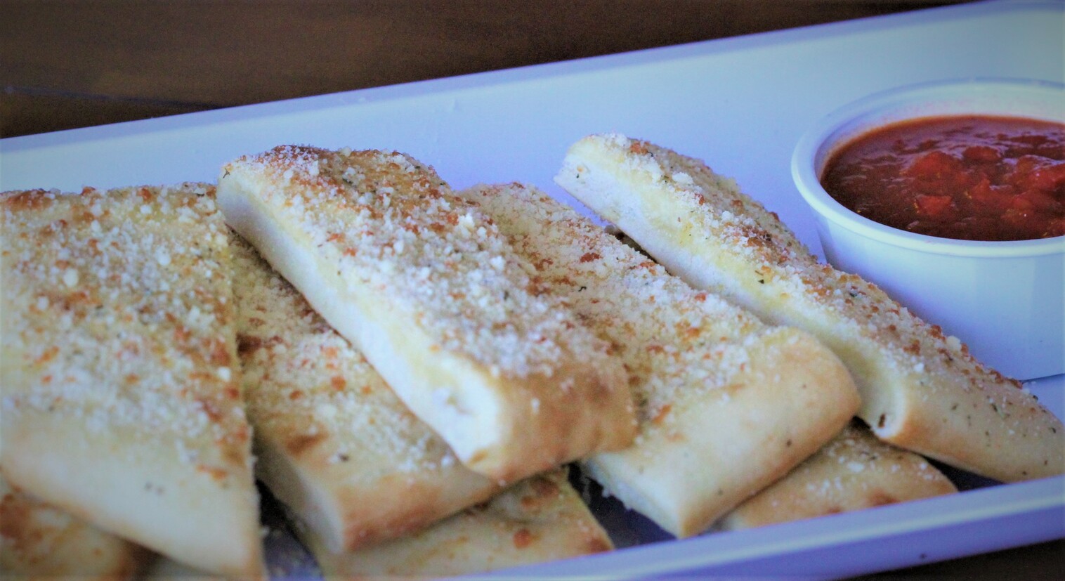 Order Garlic Parmesan Bread Sticks food online from Guys Pizza Co. store, Euclid on bringmethat.com