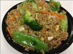 Order Vegeable Fried Rice food online from Wok One store, Meadows Place on bringmethat.com