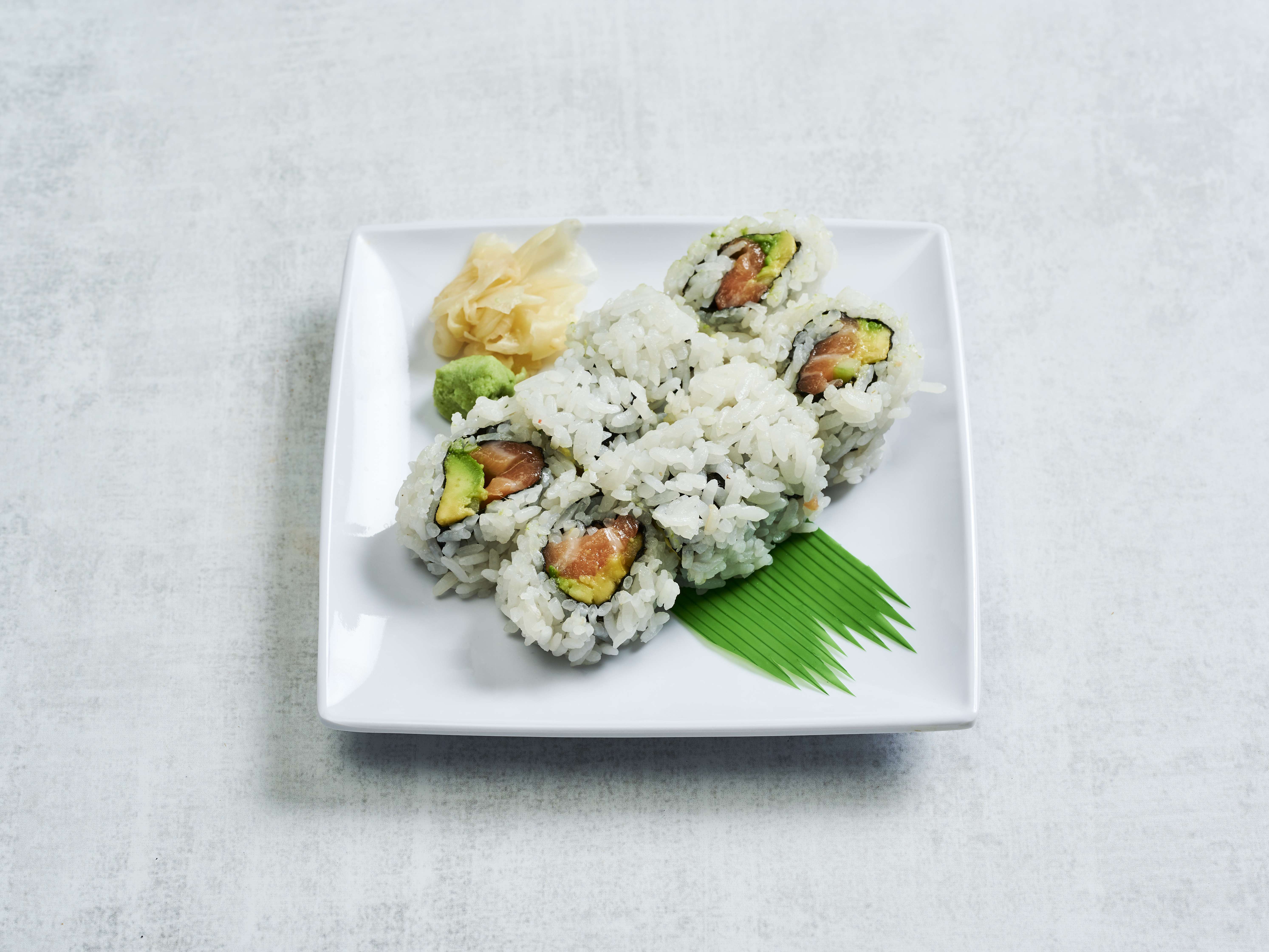 Order Salmon Roll food online from Kiku Sushi store, Monrovia on bringmethat.com