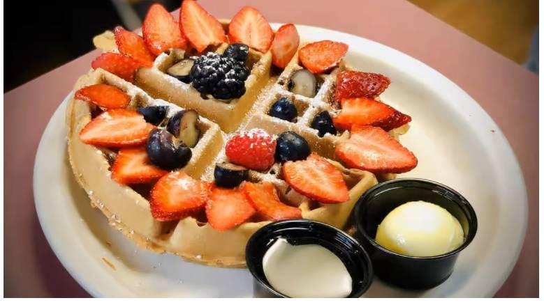Order Multigrain Pancakes food online from Omelette &amp; Waffle Cafe store, Plymouth on bringmethat.com