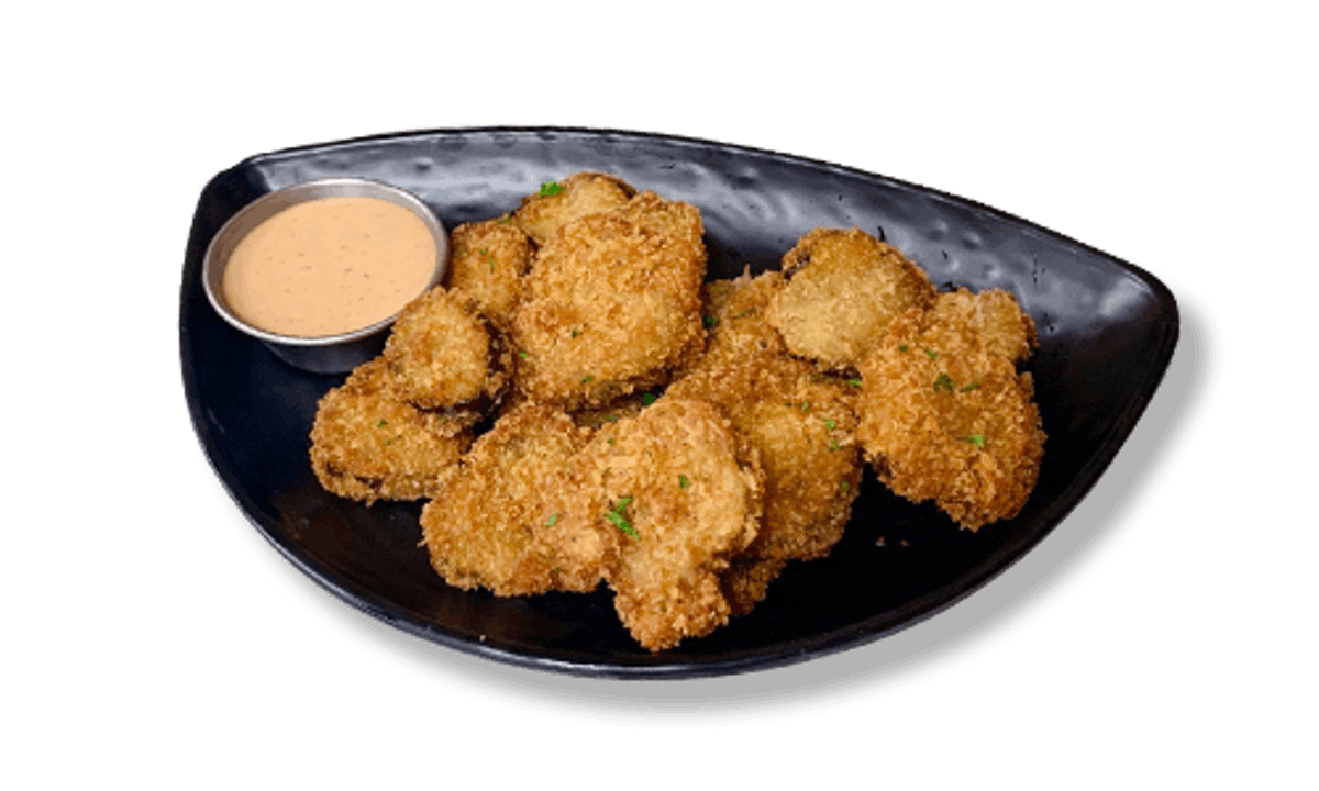 Order Fried Pickles Appetizer food online from Famous Dave store, Aurora on bringmethat.com