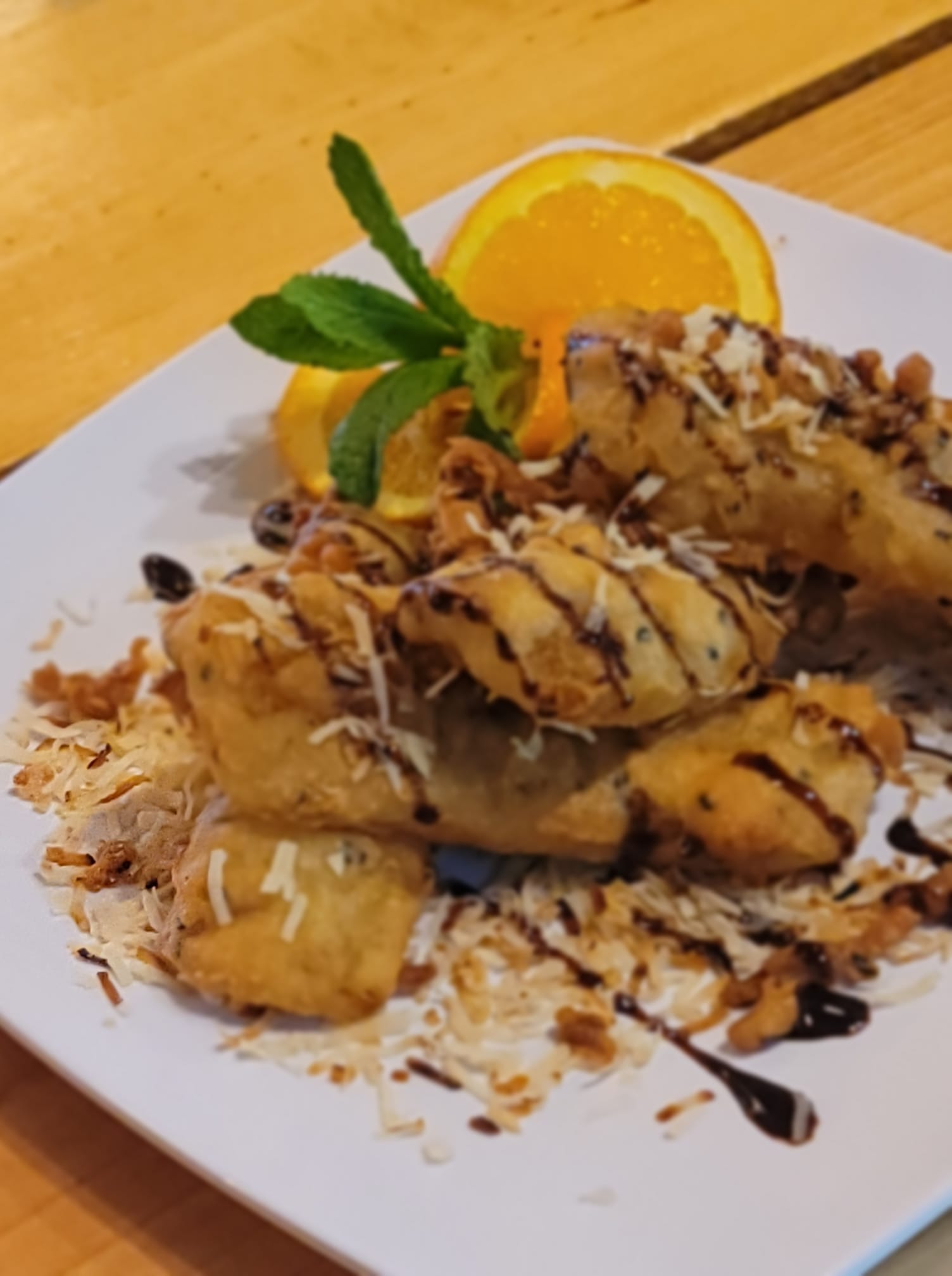 Order Fried Banana food online from Thai Sky Kitchen store, Portland on bringmethat.com