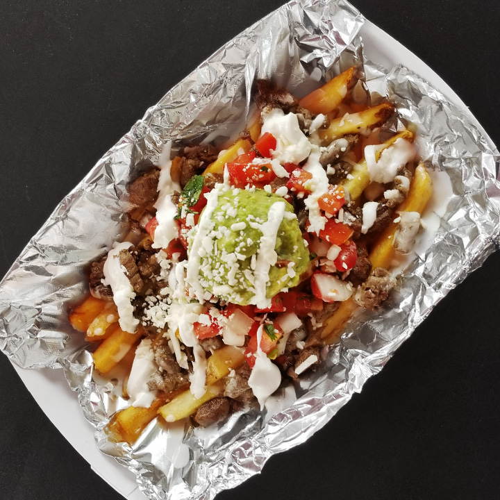 Order Carne Asada Fries food online from Sabor Latin Street Grill store, Charlotte on bringmethat.com