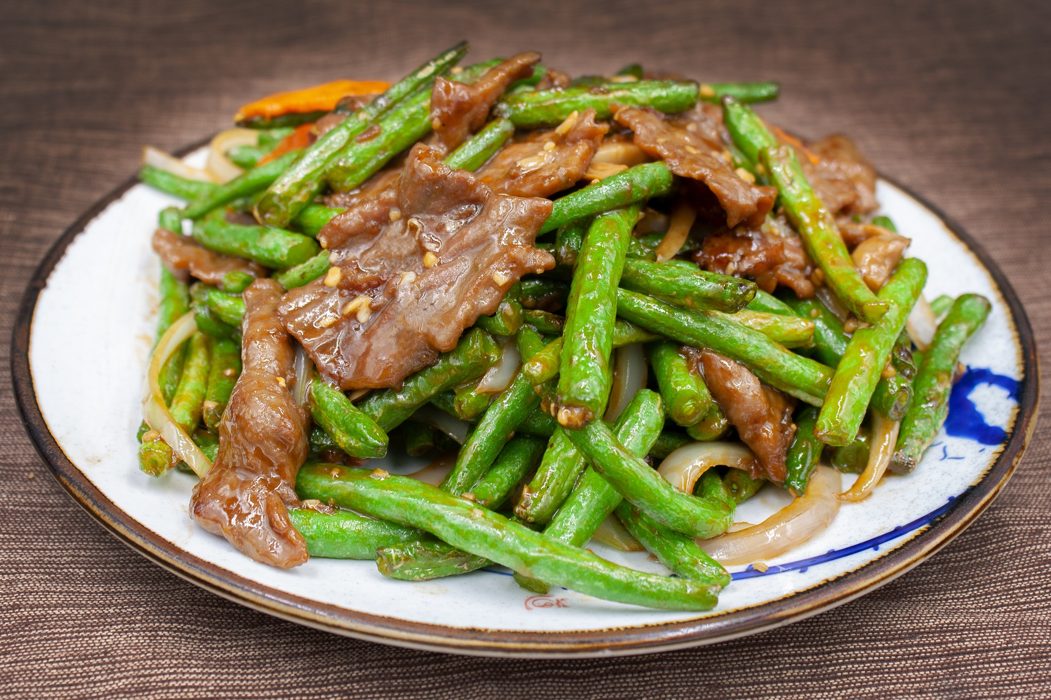 Order 58. Beef with String Bean food online from East Garden store, Los Angeles on bringmethat.com