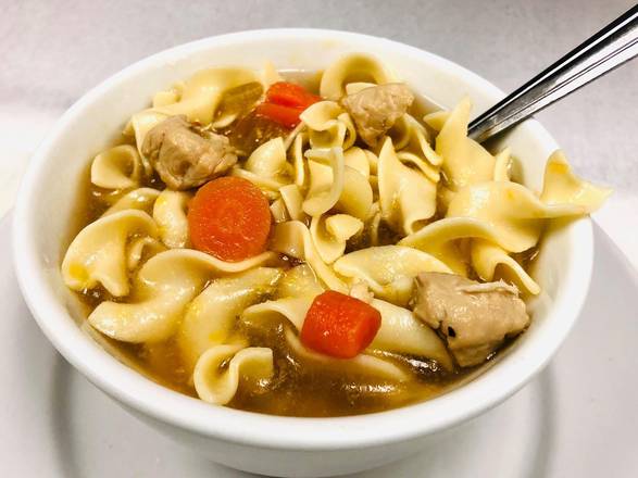 Order Chicken Noodle Soup food online from Eat Well Cafe store, Sterling Heights on bringmethat.com