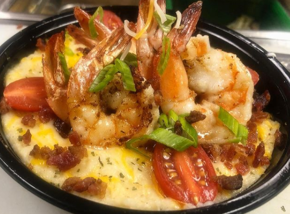 Order Shrimp and Grits food online from Firemans Cafe store, Clinton on bringmethat.com