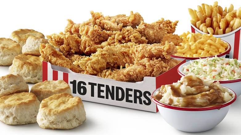Order 16 Tenders Family Bucket Meal food online from Kfc store, Inverness on bringmethat.com