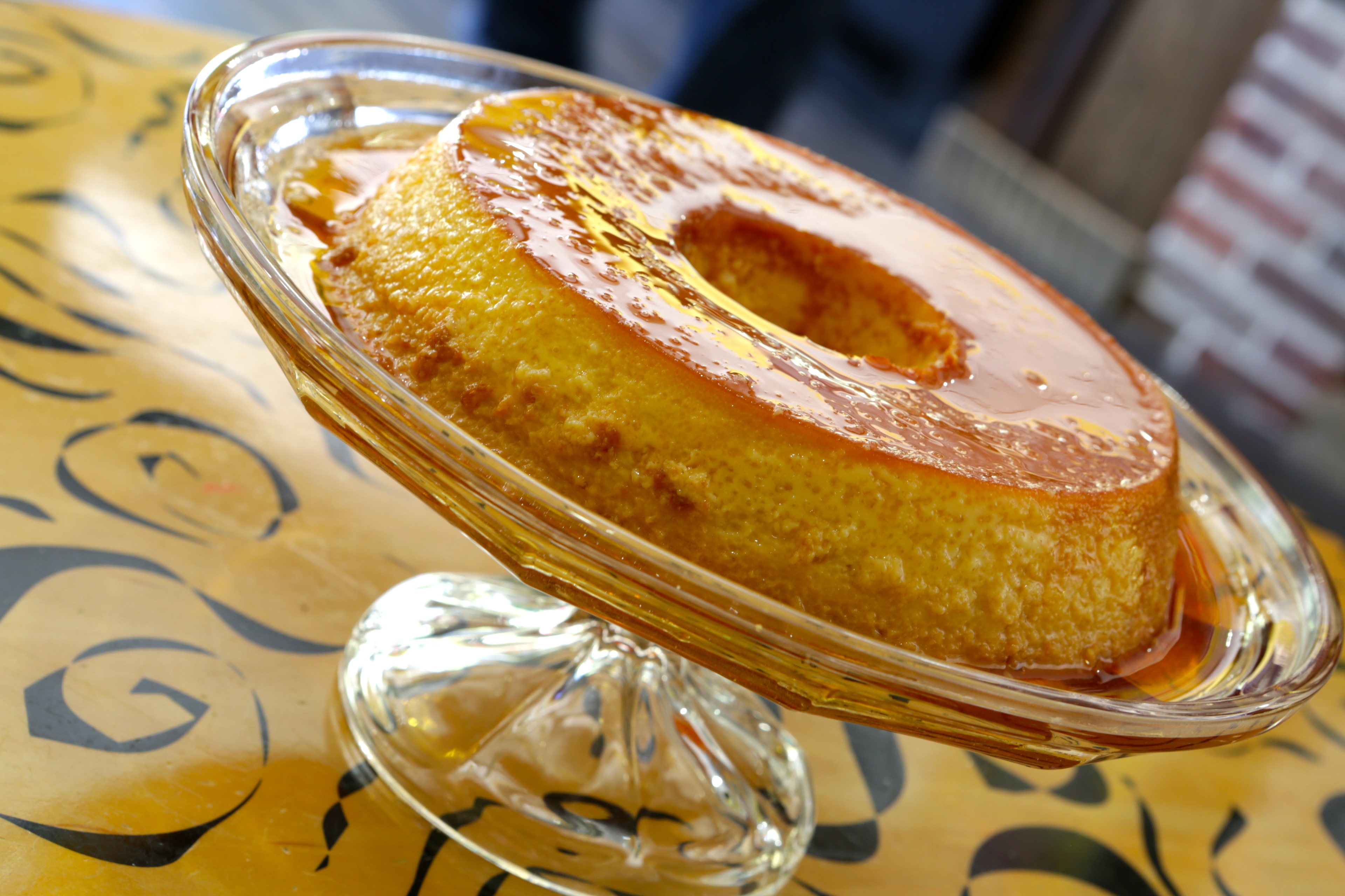Order Whole Flan food online from Sweets & Cortaditos store, Belleville on bringmethat.com