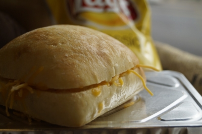 Order Cheese Melt Sandwich food online from Brixton Baked Potato store, Ogden on bringmethat.com