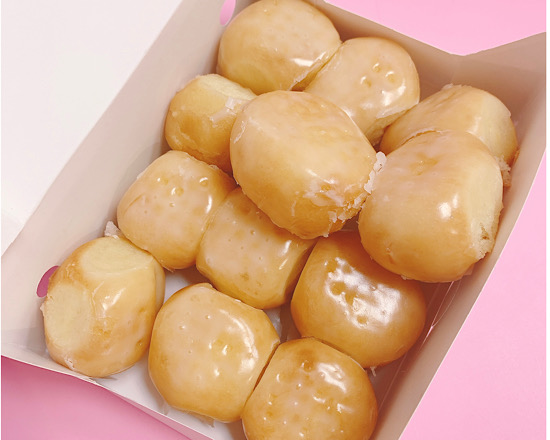 Order Dozen Glazed Donut Hole  food online from Bakers Dozen Donuts store, Sachse on bringmethat.com