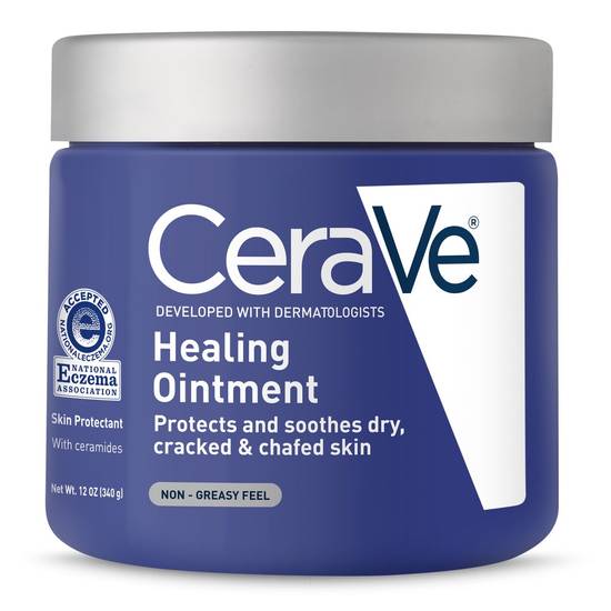 Order CeraVe Healing Ointment Skin Protectant, Non Greasy Feel, 12 OZ food online from CVS store, FRANKFORT on bringmethat.com