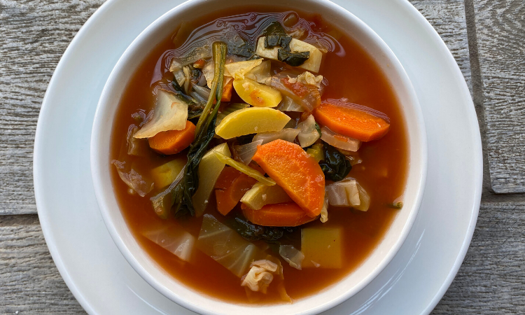 Order Cup Minestrone food online from Stone & Vine Urban Italian store, Chandler on bringmethat.com