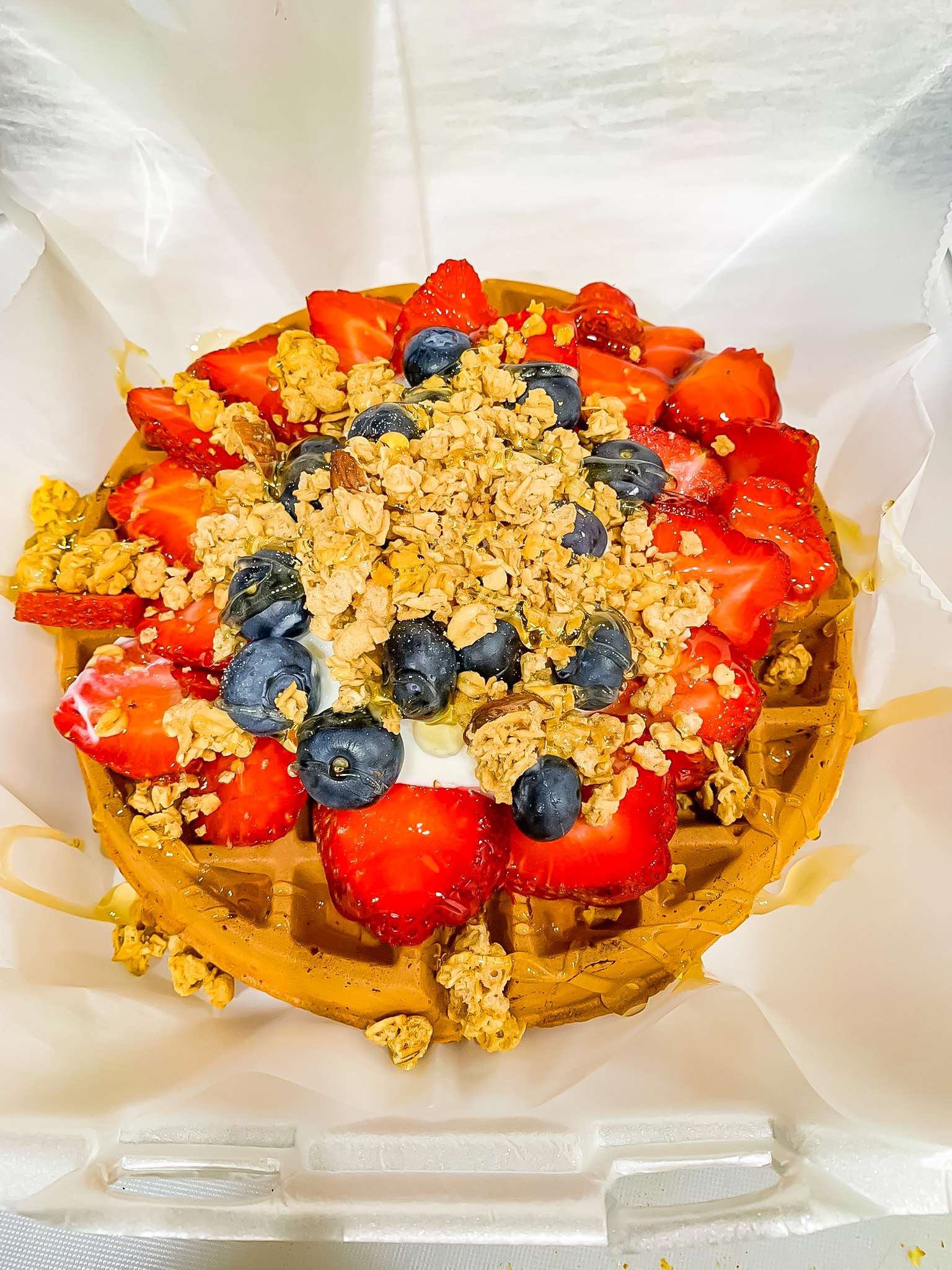 Order Parfait Brussels Waffle food online from Waffle Street store, Troy on bringmethat.com