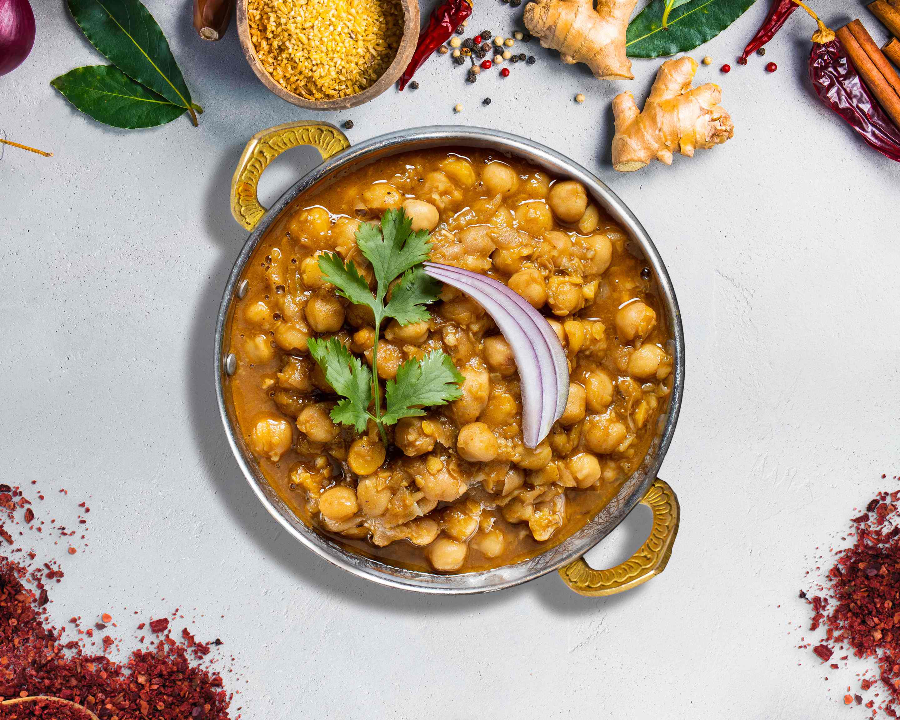 Order Chana Get You (Masala) food online from Naan Wiser store, Blacklick on bringmethat.com
