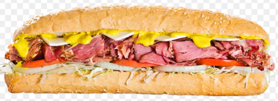 Order Corned Beef Sub with Mustard food online from Mr Submarine store, Bellwood on bringmethat.com