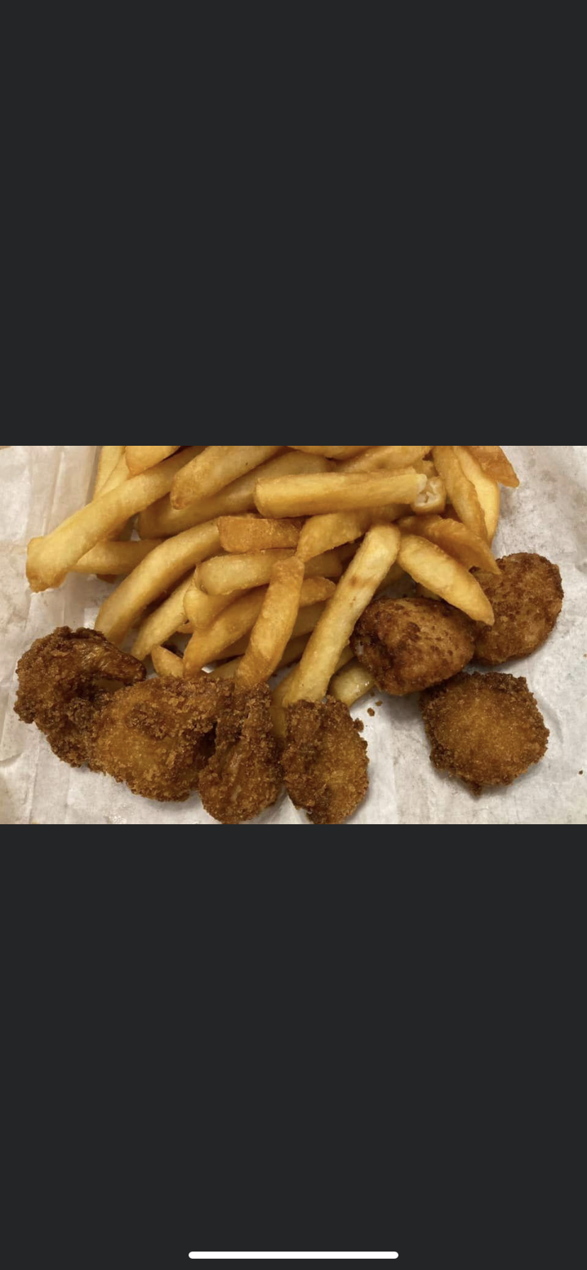 Order Bay Scallops Platter food online from Mr Wings Pizza & Grill store, Philadelphia on bringmethat.com