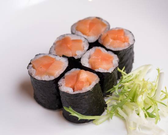 Order Smoked Salmon Roll food online from Fushimi Japanese Cuisine store, Brooklyn on bringmethat.com