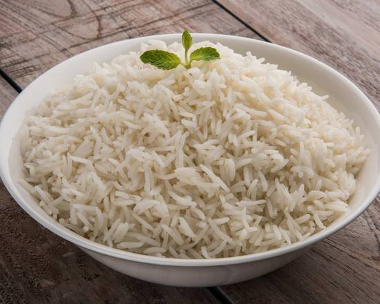 Order Plain Basmati Rice food online from Aroma Indian Restaurant store, Bloomington on bringmethat.com