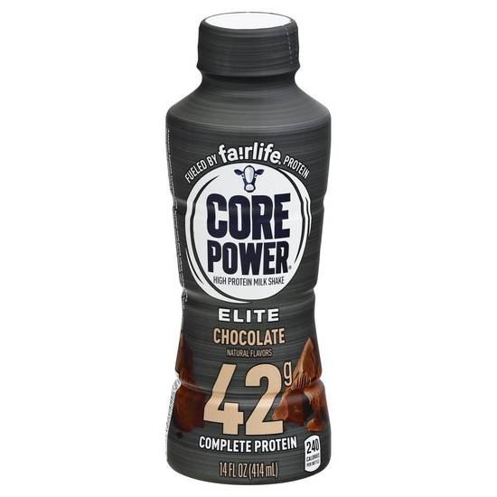 Order Core Power Elite High Protein Chocolate Milk Shake (14 oz) food online from Rite Aid store, Ojai on bringmethat.com