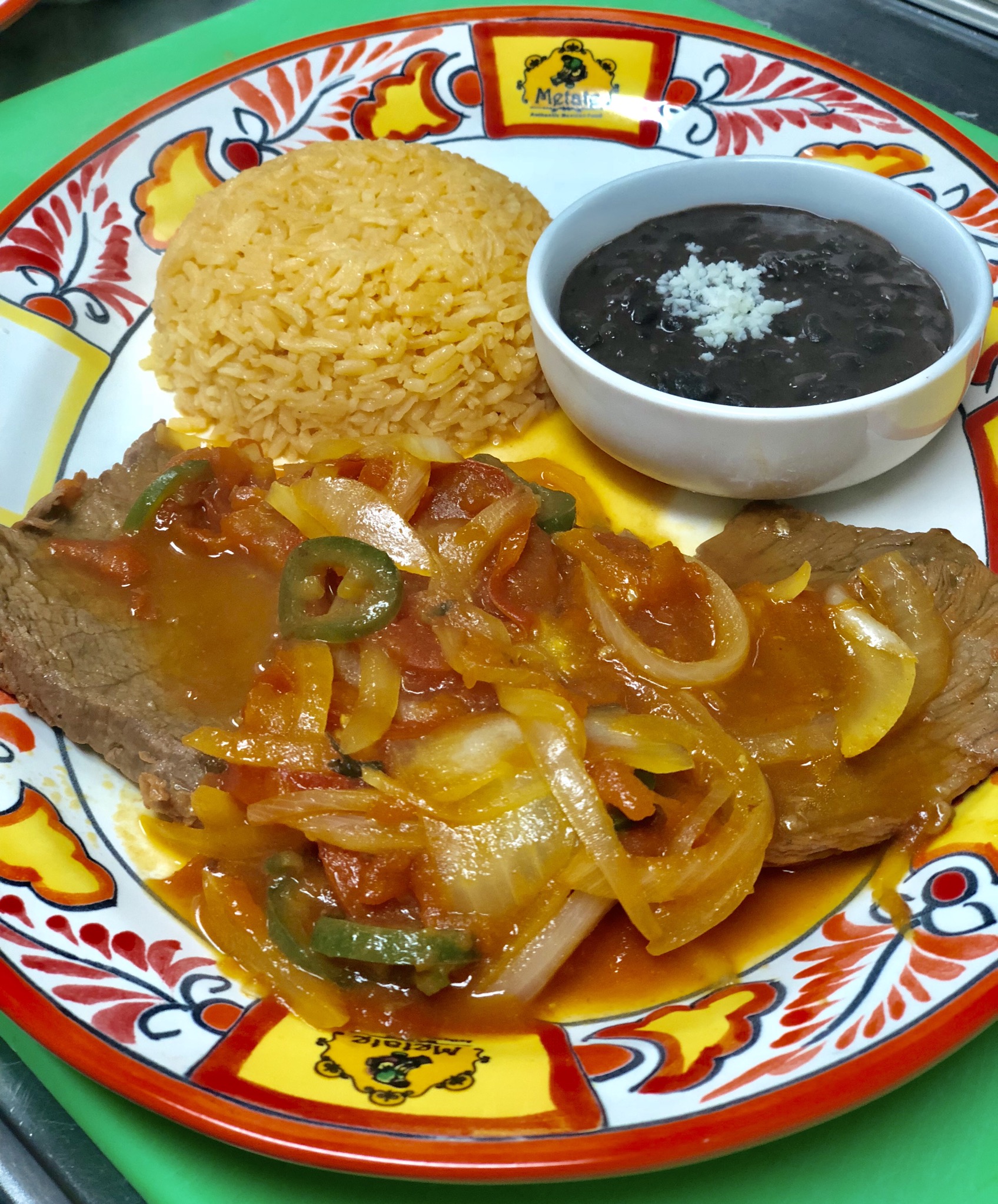 Order Bisteck a la Mexicana food online from Metate store, Yonkers on bringmethat.com