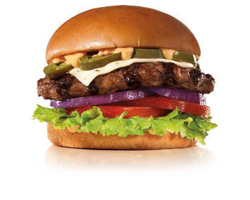 Order Jalapeno Angus Burger  food online from Carl Jr store, San Luis Obispo on bringmethat.com