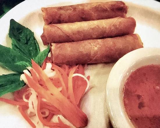 Order A2. Shrimp & Pork or Veggi Eggrolls food online from Papaya Vietnamese Cuisine store, Bellevue on bringmethat.com