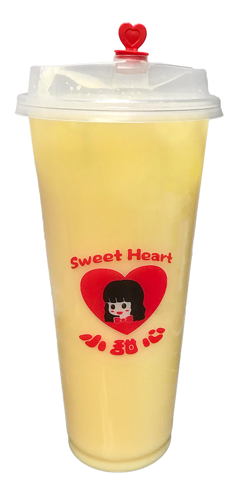 Order Mango Milk Tea food online from Sweet Heart store, Belmont on bringmethat.com