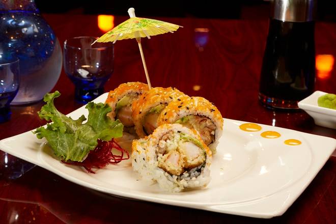 Order American Dream Roll food online from Kyoto Japanese Steakhouse store, Royal Oak on bringmethat.com