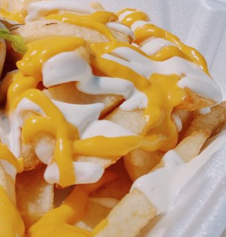 Order Cheese fries food online from Tacos Bahia Fish store, Riverside on bringmethat.com