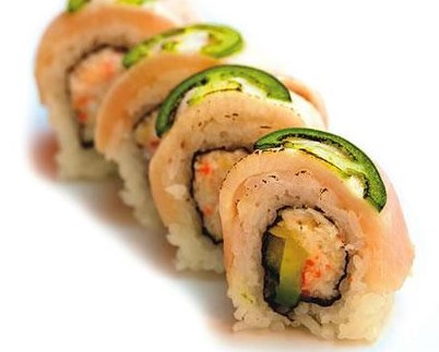 Order Paradise Roll food online from Kiraku Ramen & Sushi store, Gardena on bringmethat.com