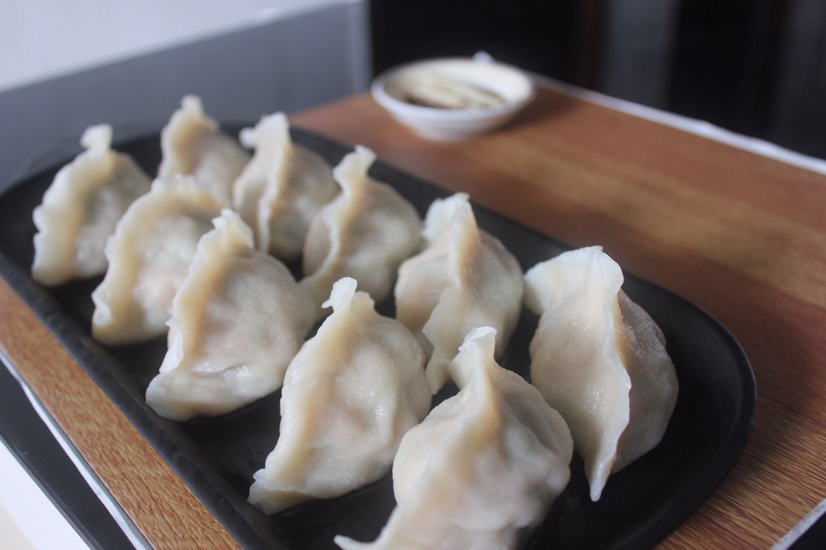 Order Shrimp, Pork, Eggs and Chive Dumplings food online from Northern Cafe store, Los Angeles on bringmethat.com